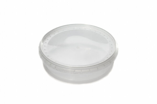 250 ml container set. with a slotted lid