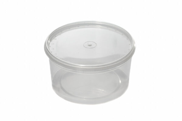 500 ml container set. with a slotted lid