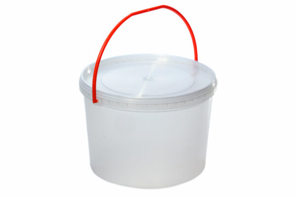 5 l bucket. round with lid