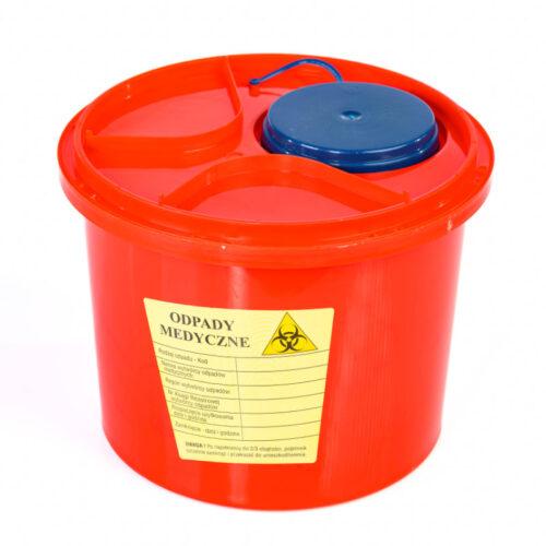 Set Medical waste container 5 l