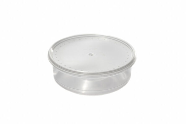 Komplet pojemnik 300 ml. z wieczkiem z otworami