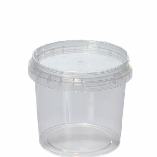 Set of 500 ml bucket + lid with seal