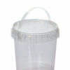 Set of 500 ml bucket + lid with seal