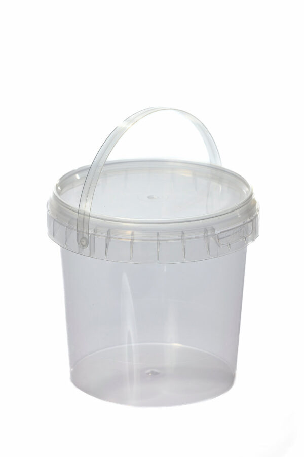 Set of 500 ml bucket + lid with seal
