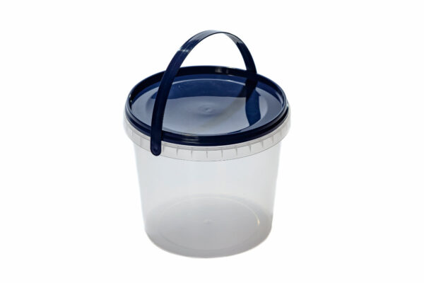 Set- oval bucket 800 ml. with a lid